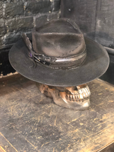 Load image into Gallery viewer, Vintage Rare Custom Hat , “third eye , a secret or a lie ?”