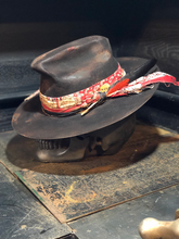 Load image into Gallery viewer, Vintage Rare Custom hat , " CATTLE RATTLE "