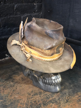 Load image into Gallery viewer, Vintage Rare Custom cowboy hat , "THE GUNNY SACK"