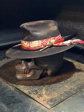 Load image into Gallery viewer, Vintage Rare Custom hat , " CATTLE RATTLE "