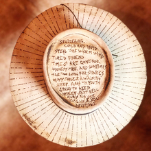 Load image into Gallery viewer, Vintage Rare Custom Hat , "Black Hole Sun" ,