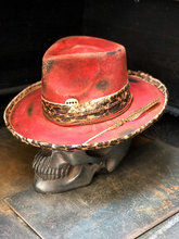 Load image into Gallery viewer, Vintage rare custom hat “ High heals , champagne & bloody noses “