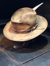 Load image into Gallery viewer, Vintage Rare Custom cowboy hat " ROCKIN'TRASH"