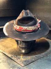 Load image into Gallery viewer, Vintage Rare Custom hat , " CATTLE RATTLE "