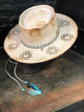 Load image into Gallery viewer, Vintage Rare Custom Hat , beaver blend fur felt , "Deep into the soul"