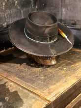 Load image into Gallery viewer, Vintage rare Custom Hat “A rainbow shade into a dark storm “