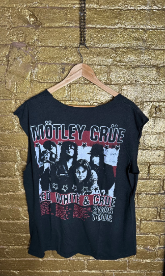 Unisex Rock & Roll Motley Crue custom vintage tee / T-shirt – Ntte