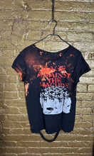 Load image into Gallery viewer, Unisex Rock &amp; Roll Rage against the Machine custom vintage tee / T-shirt
