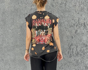 Unisex Rock & Roll Def Leppard custom vintage tee / T-shirt