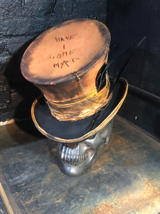 Vintage rare custom hat “Have i gone mad”