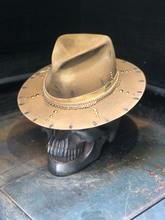Load image into Gallery viewer, Vintage rare custom hat &quot; Golden gypsy&quot;
