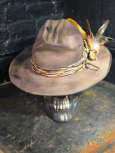 Load image into Gallery viewer, Vintage Rare Custom Hat  &quot;THE FIGHTING ROOSTER&quot;
