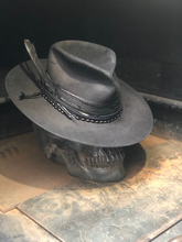 Load image into Gallery viewer, Vintage Rare Custom hat &quot;INk me IN BLacK ON My bAck &quot;
