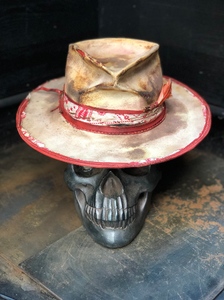 Vintage Rare Custom hat "bloody peach "