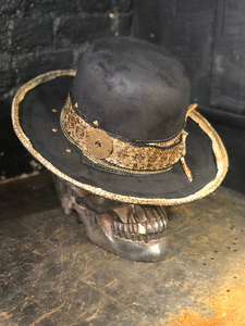 Vintage Rare Custom Hat , "sounds dangerous , but I crave it”