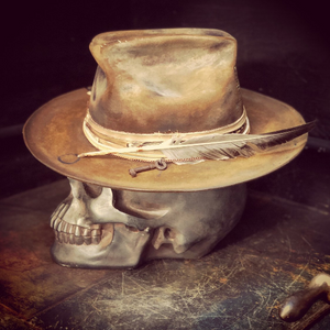 Vintage Rare Custom Hat , "spiritual stoner"