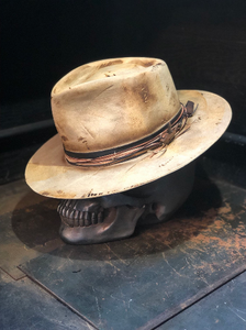 Vintage Rare Custom Hat, "Blind date with a carpenter "