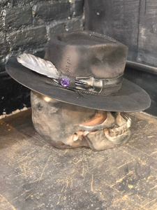 Vintage Rare Custom Hat , “third eye , a secret or a lie ?”