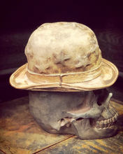 Load image into Gallery viewer, Vintage Rare Custom Hat , &quot; The Star Bowler Rock n Roller
