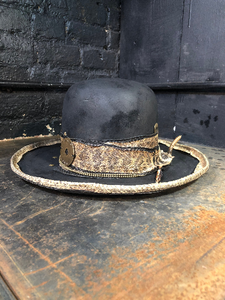 Vintage Rare Custom Hat , "sounds dangerous , but I crave it”