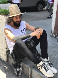 Vintage Rare Custom cowboy hat " GRUNGE TRIBUTE"