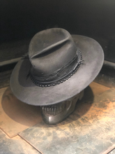 Load image into Gallery viewer, Vintage Rare Custom hat &quot;INk me IN BLacK ON My bAck &quot;
