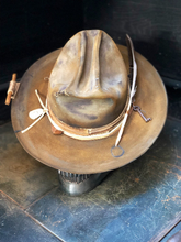 Load image into Gallery viewer, Vintage Rare Custom Hat , &quot;spiritual stoner&quot;
