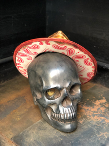 Vintage Rare Custom hat "bloody peach "