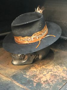 Vintage Rare Custom Hat , "Broke from my head down"