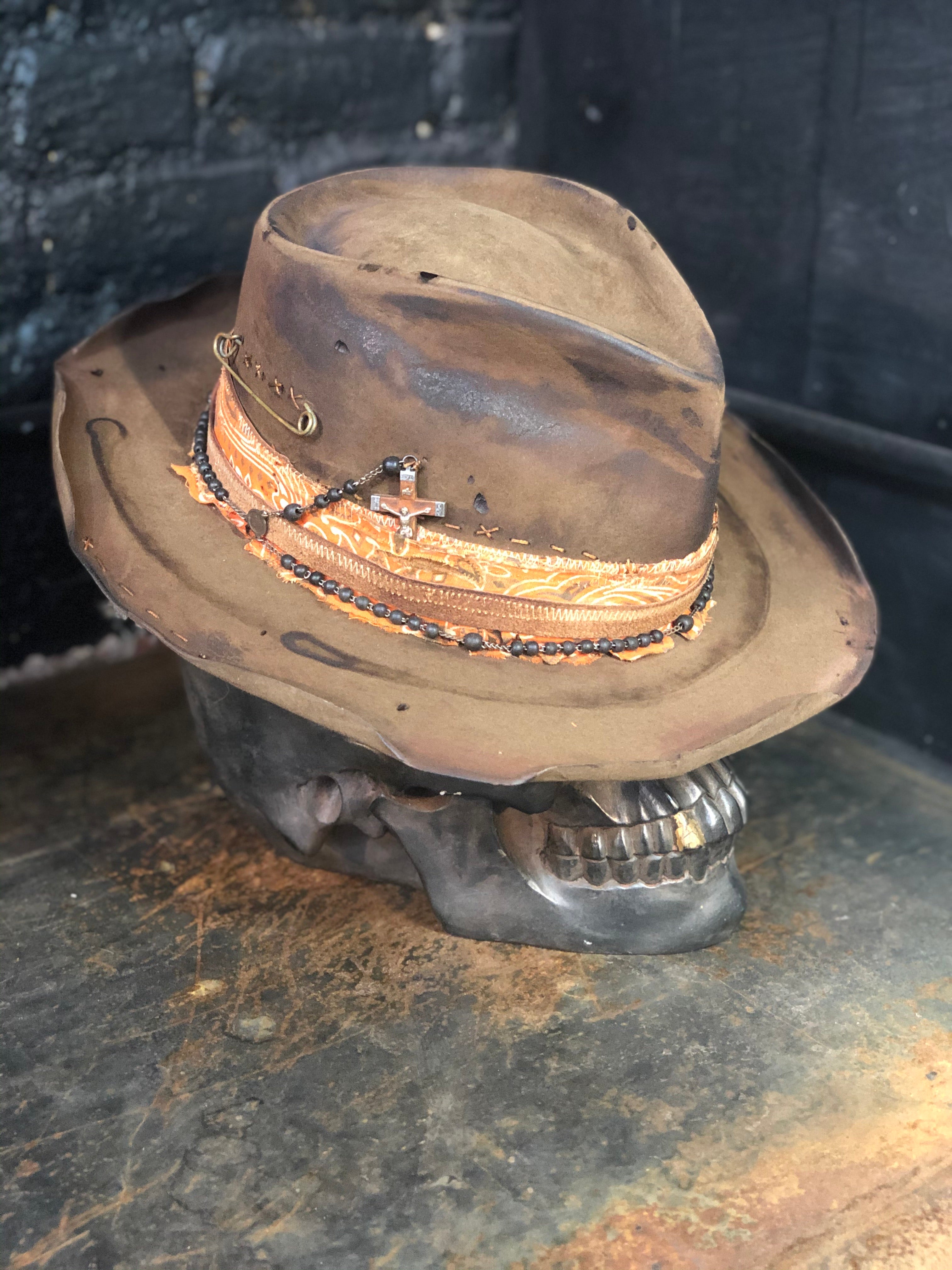 Vintage cowboy hats cheap