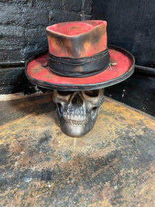 Vintage Rare Custom Hat ," Into the rock through walls of red dreams"