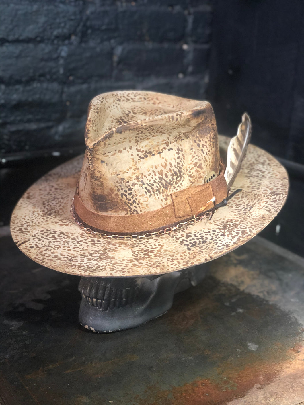 Custom Hat “ I fell asleep in the ocean I wake up in the jungle “