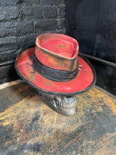 Load image into Gallery viewer, Vintage Rare Custom Hat ,&quot; Into the rock through walls of red dreams&quot;
